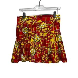 Pickleball Bella‎ Skirt Athletic Tennis Golf Pickleball Skort Shorts Red Yellow
